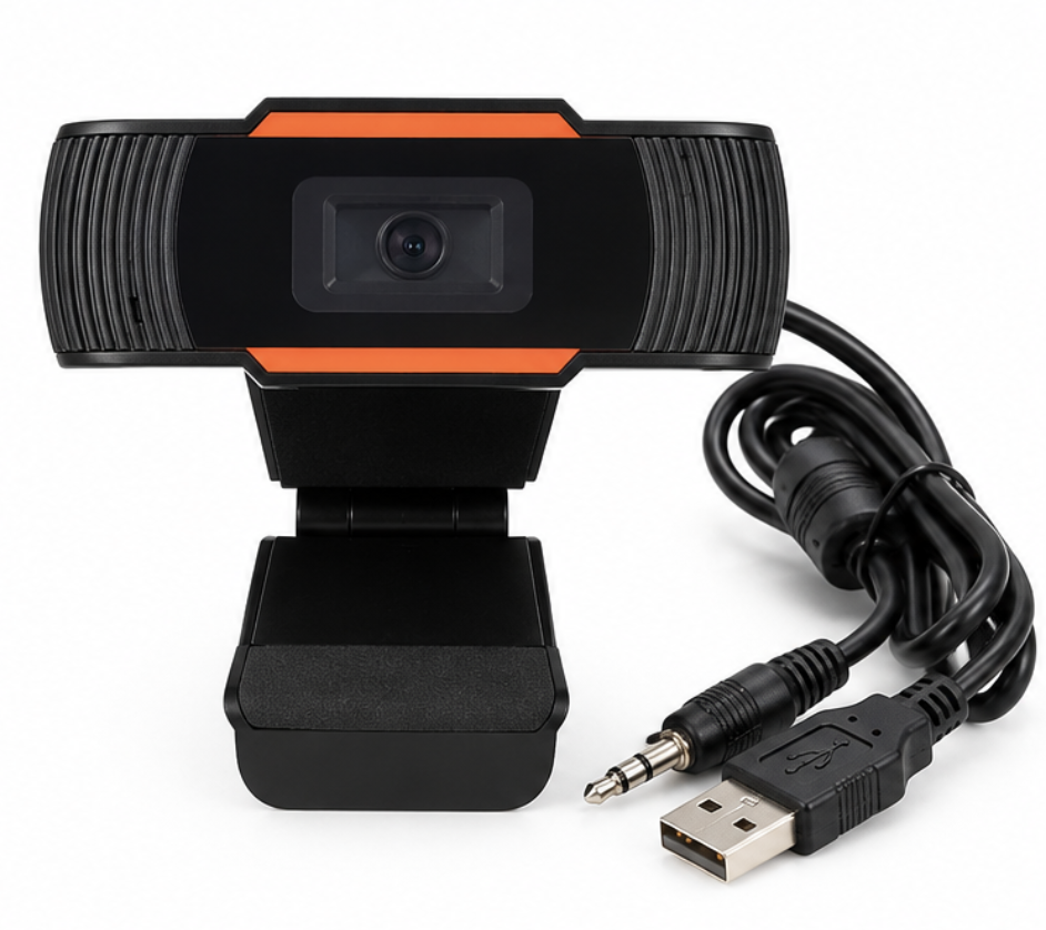 Camera Web Full HD 1080P USB Plug si Play Microfon Integrat Unghi Larg pentru PC si Laptop